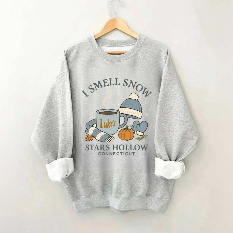 I Smell Snow Stars Hollow Sweatshirt