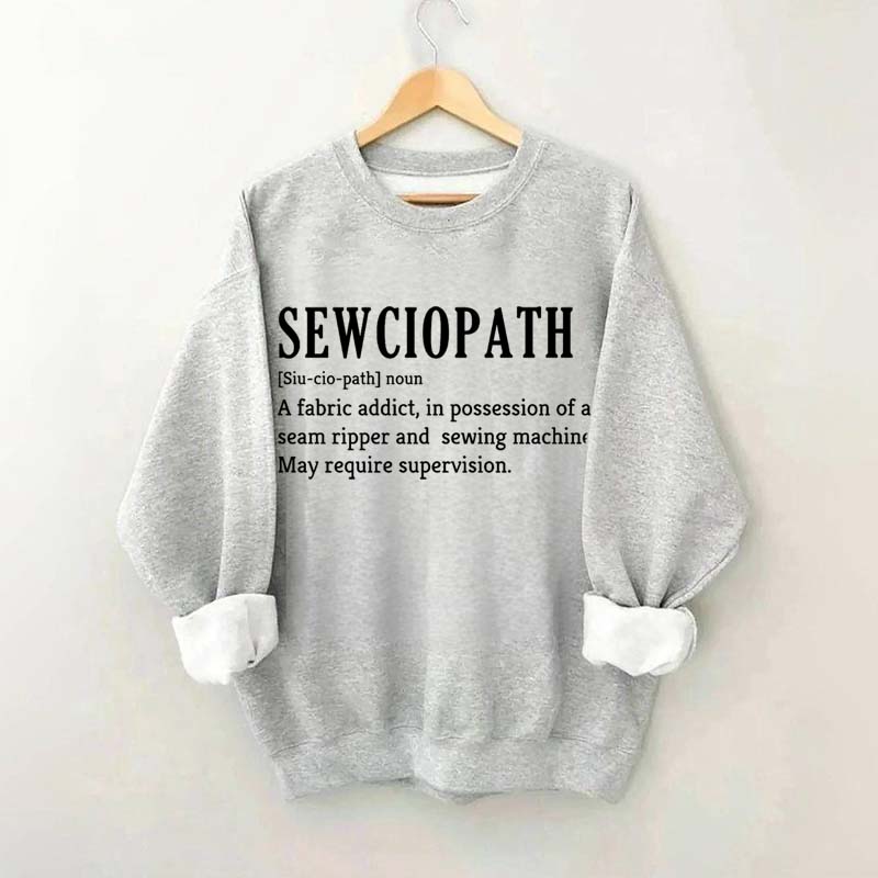 Funny Sewing Quilt Lovers Sweatshirt
