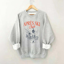 Retro Ski Lodge Sweatshirt