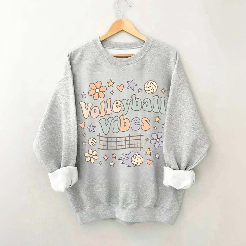 Retro Volleyball Sweatshirt