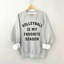 Minimalist Volleyball Is My Favorite Season Sweatshirt