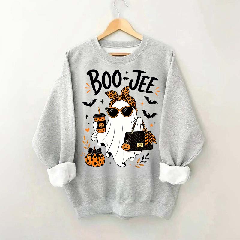 Coquette Ghost Leopard Cute Sweatshirt