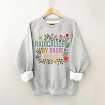 Progressive Floral Political Sweatshirt