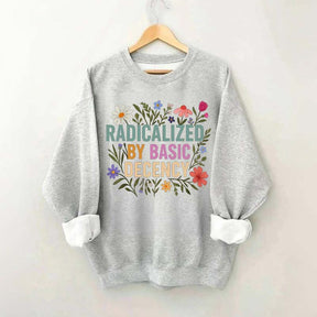 Progressive Floral Political Sweatshirt