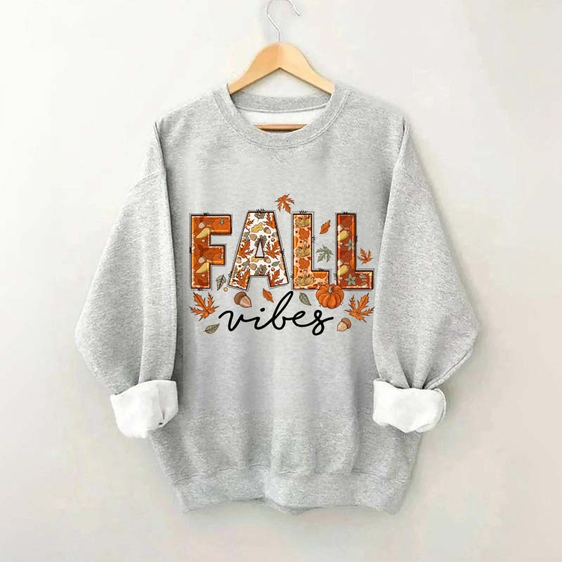 Pumpkin Fall Vibes Sweatshirt