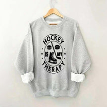 Hockey Is My Therapy Sweatshirt