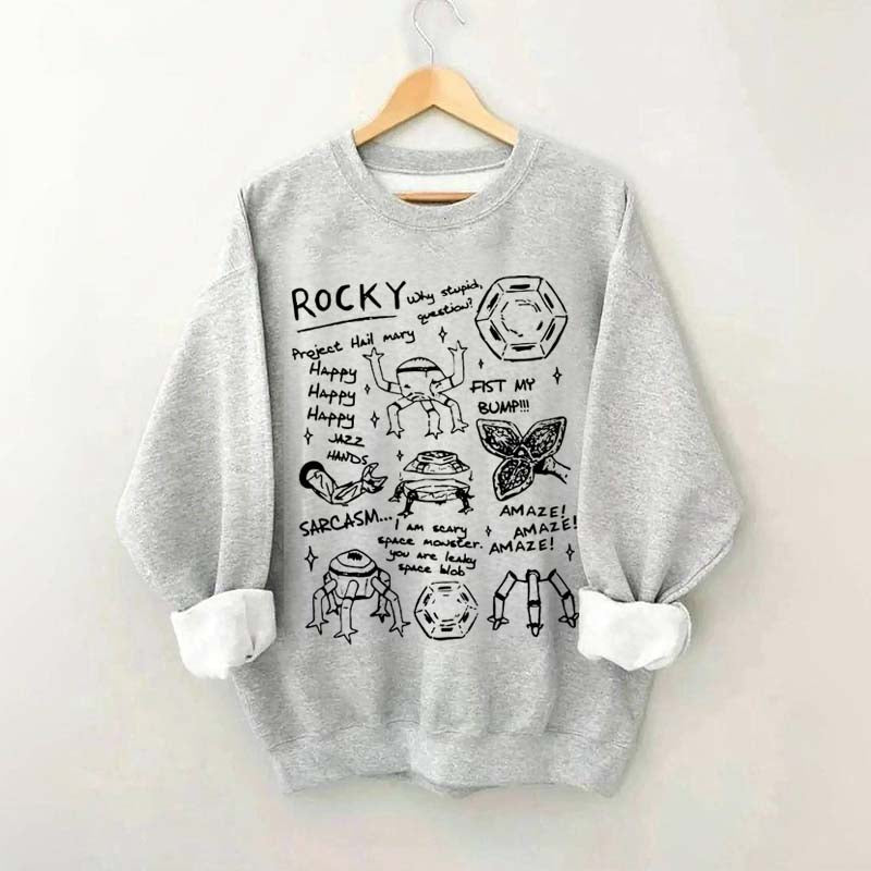 AMAZE Space Monster Rocky Sweatshirt