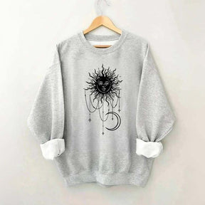 Widow's Bay Patricia Celestial Sun Moon Sweatshirt
