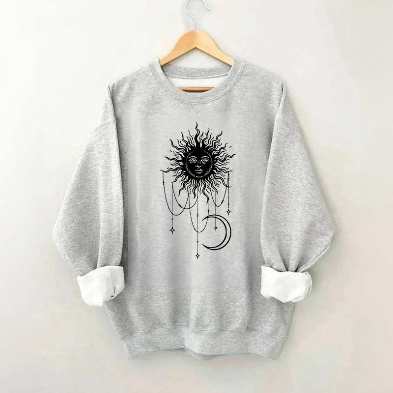 Widow's Bay Patricia Celestial Sun Moon Sweatshirt