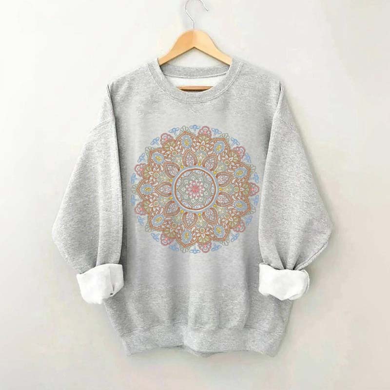 Retro Resist Subtle Mandala Sweatshirt