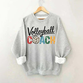 Comfort Color Volleyball Coach Sweatshirt