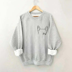 Custom Pet Portrait Sweatshirt