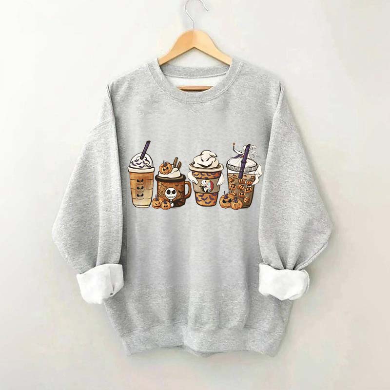 Nightmare Before Coffee  Halloween Sweatshirt