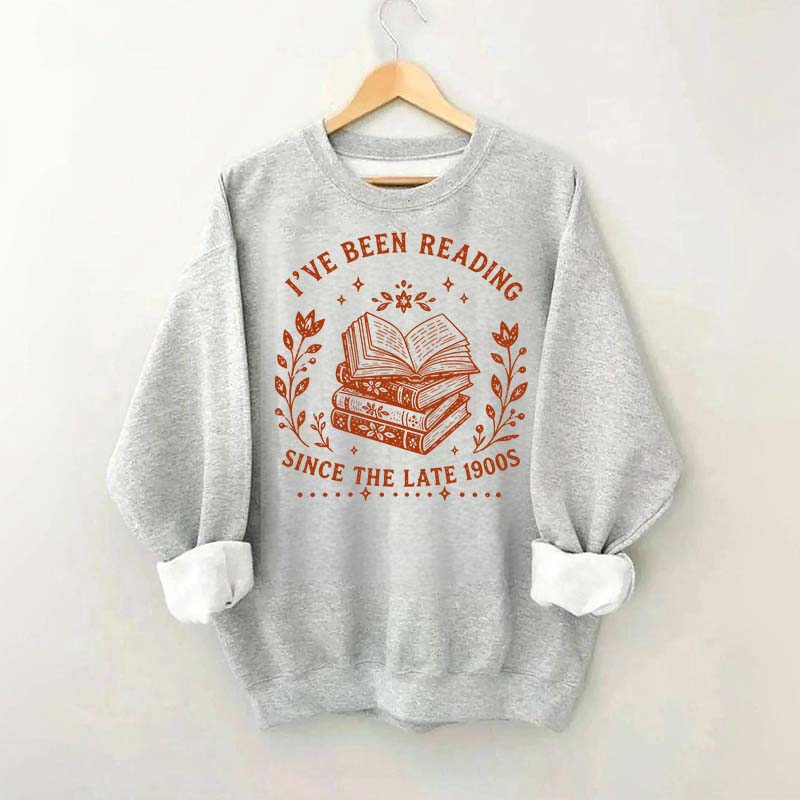 Reading Floral Book Club Reader Sweatshirt