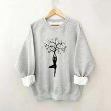 Yoga Tree Pose Sweatshirt