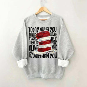 Teacher Read Across America Day Sweatshirt