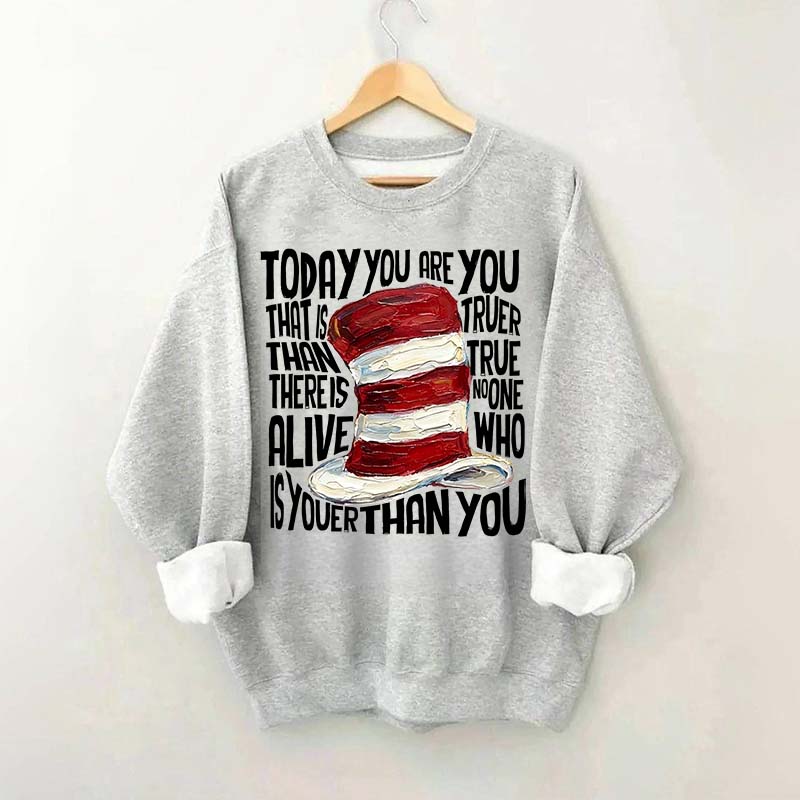 Teacher Read Across America Day Sweatshirt