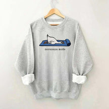 Silly Goose Yoga Savasana Mode Sweatshirt