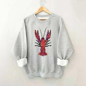 Watercolor Crawfish Sweatshirt