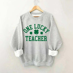 One Lucky Teacher Sweatshirt