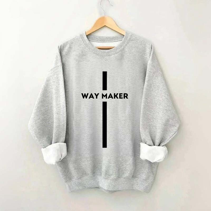 Way Maker Religous Sweatshirt