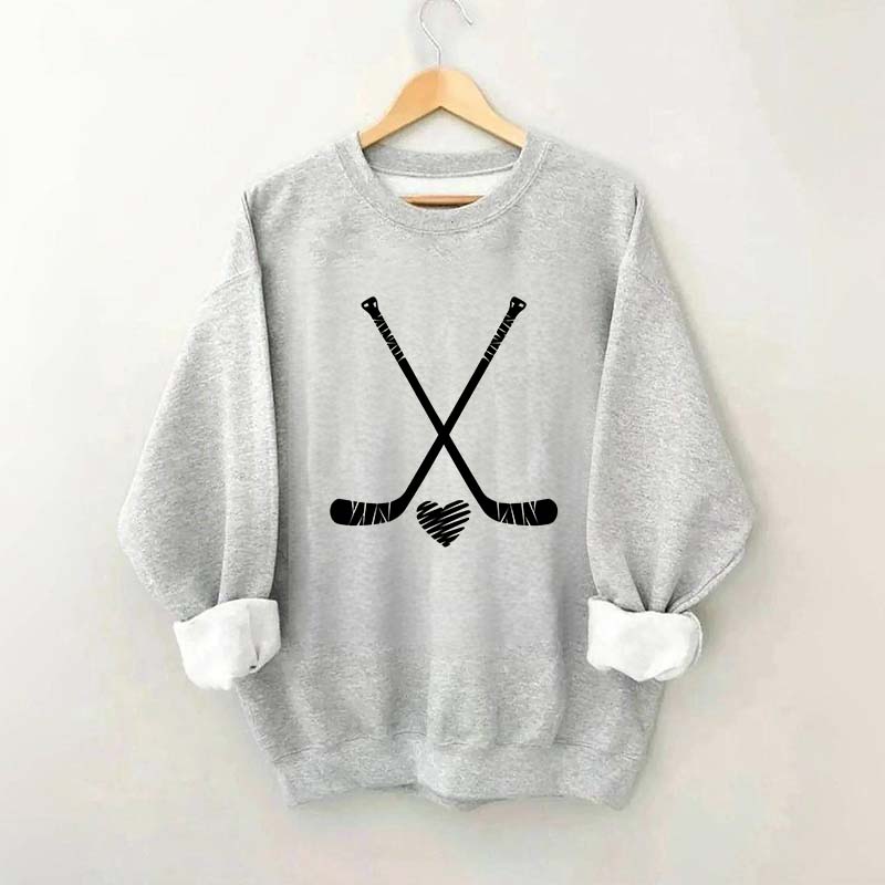 Hockey Mom Fan Sweatshirt