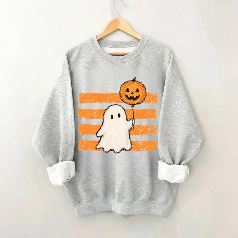 Horror Ghost Halloween Sweatshirt