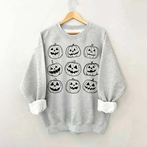 Trick or Treat Fall Pumpkin Sweatshirt