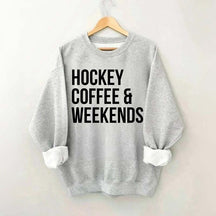 Hockey Coffee & Weekends Sweatshirt