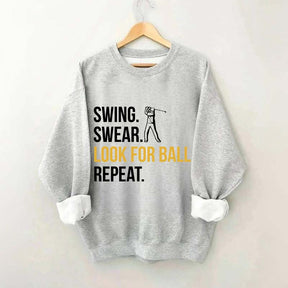 Swing Swear Look For Ball Repeat Sweatshirt