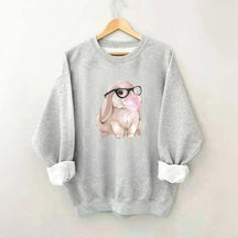 Cute Rabbit Easter Family Sweatshirt