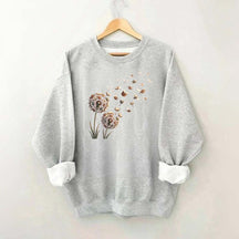 Bookish Women Funny Dandelion Books Sweatshirt