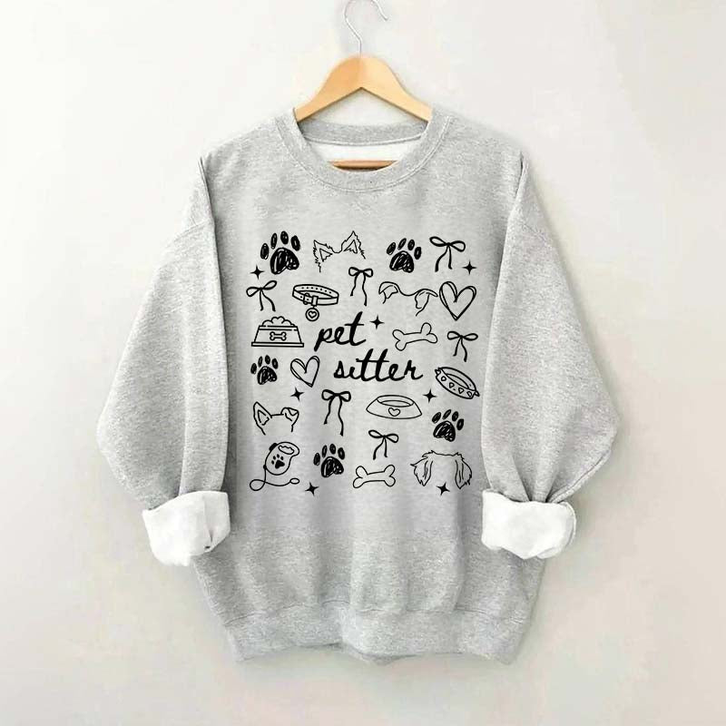 Comfort Colors Pet Sitter Dog Walker Sweatshirt