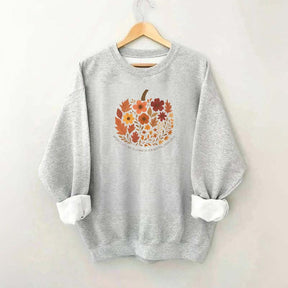 Autumn Leaves Faith Fall Crewneck Sweatshirt