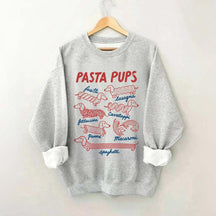 Comfort Colors Pasta Pups Dog Sweatshirt