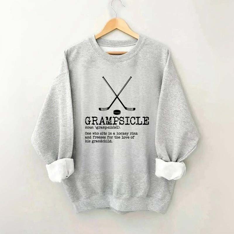 Grampsicle Hockey Sweatshirt