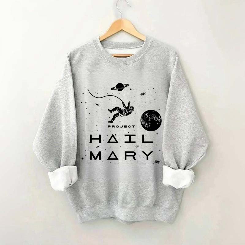 Project Hail Mary Rocky Astronaut Space Sweatshirt