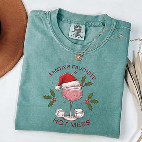 Santa's Favorite Hot Mess T-Shirt
