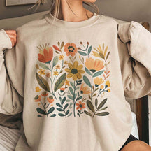 Art Nouveau Wildflower Sweatshirt