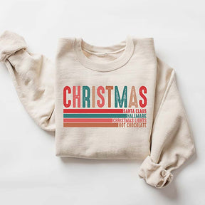 Retro Christmas Santa Clause Sweatshirt