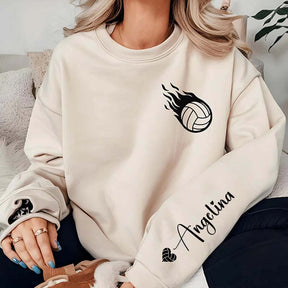 Personalized Volleyball Cute Sweatshirt