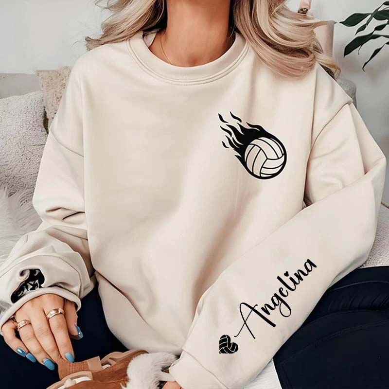 Personalized Volleyball Cute Sweatshirt