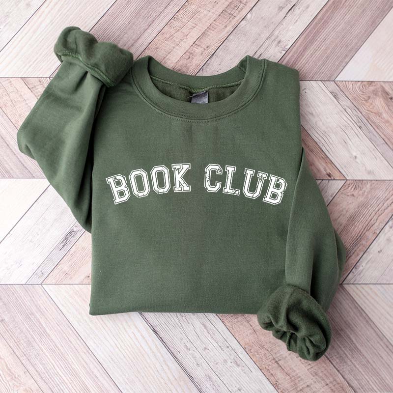 Book Club Bookish Novel Reader Sweatshirt