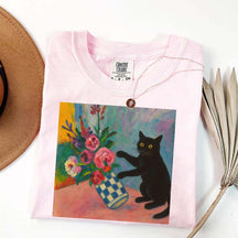 Comfort Colors Cat Artist T-Shirt