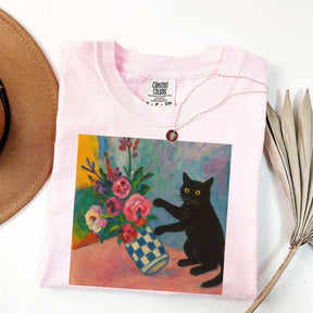 Comfort Colors Cat Artist T-Shirt