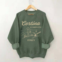 Cortina d'Ampezzo Ski Sweatshirt