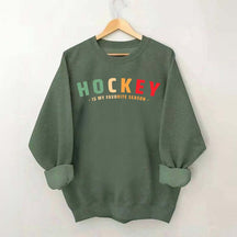 Cute Hockey Is My Favorite Season Sweatshirt