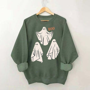 Retro Ghost Boo Sweatshirt