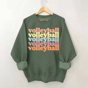 Comfort Color Volleyball Sweatshirt
