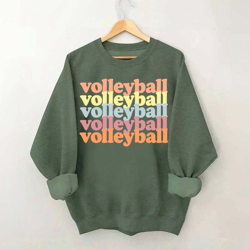Comfort Color Volleyball Sweatshirt